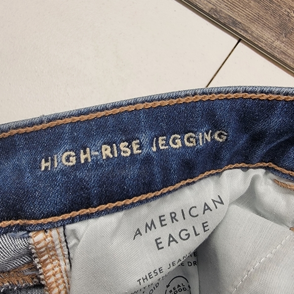 American Eagle Next Level Stretch High-Rise Jegging Jeans 6 Short - Picture 4 of 5